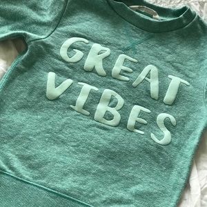 Green sweater